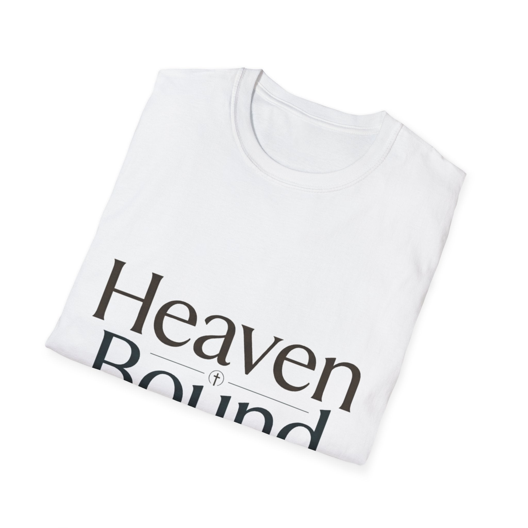 Heaven Bound T-Shirt — "Jesus Is The Real Savior" Christian Faith Tee